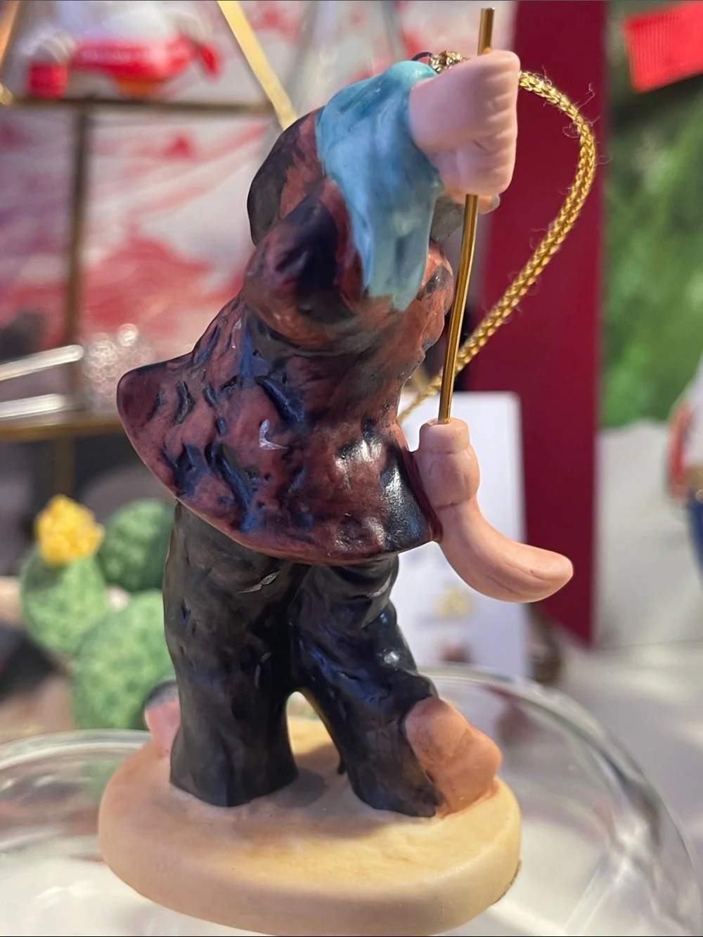 Dave Grossman creation: Emmett Kelly 1989 FORE golf ornament